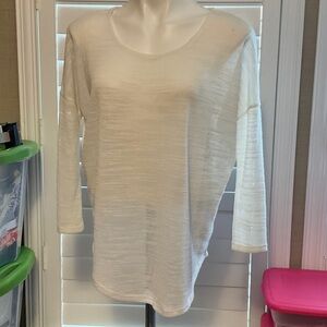 Olive & Oak Cream Long Sleeve Top